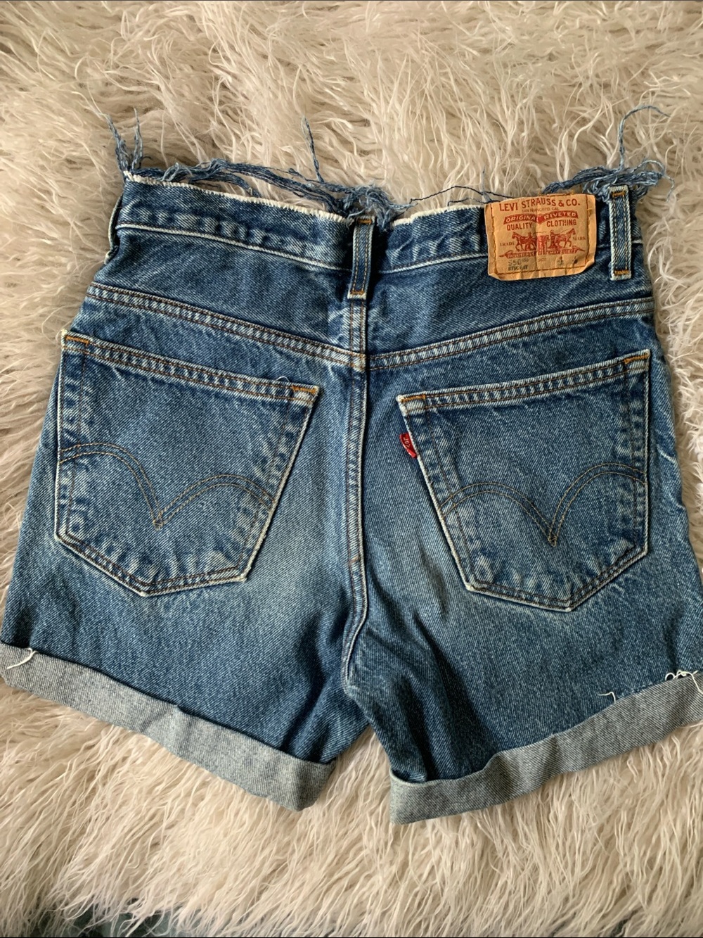 Vintage Levi’s denim shorts